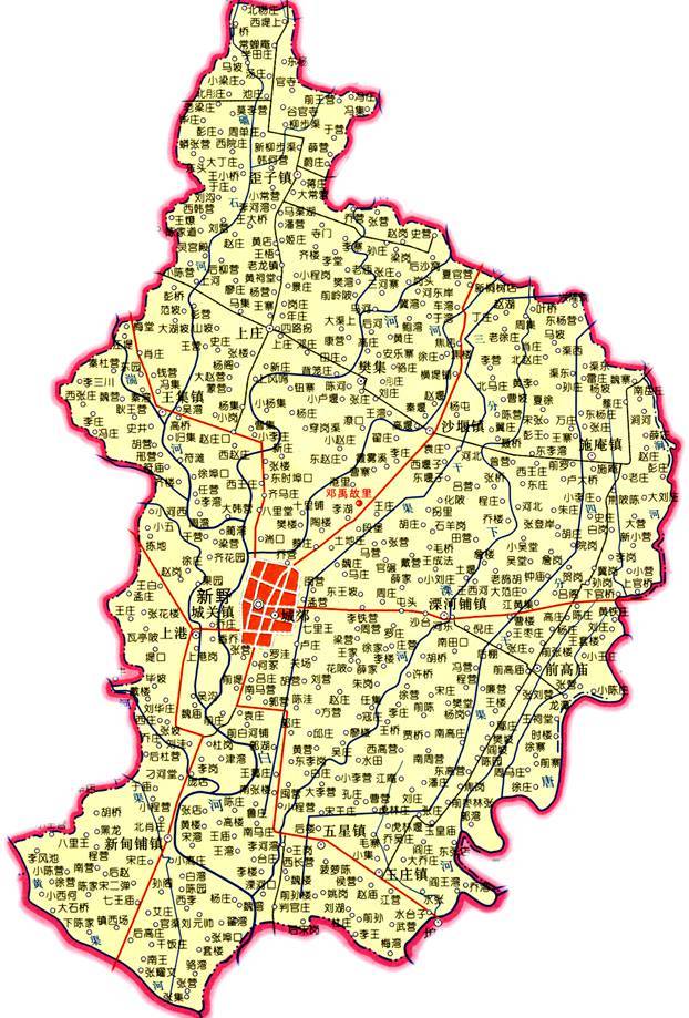 新野县2020gdp_新野县地图(2)
