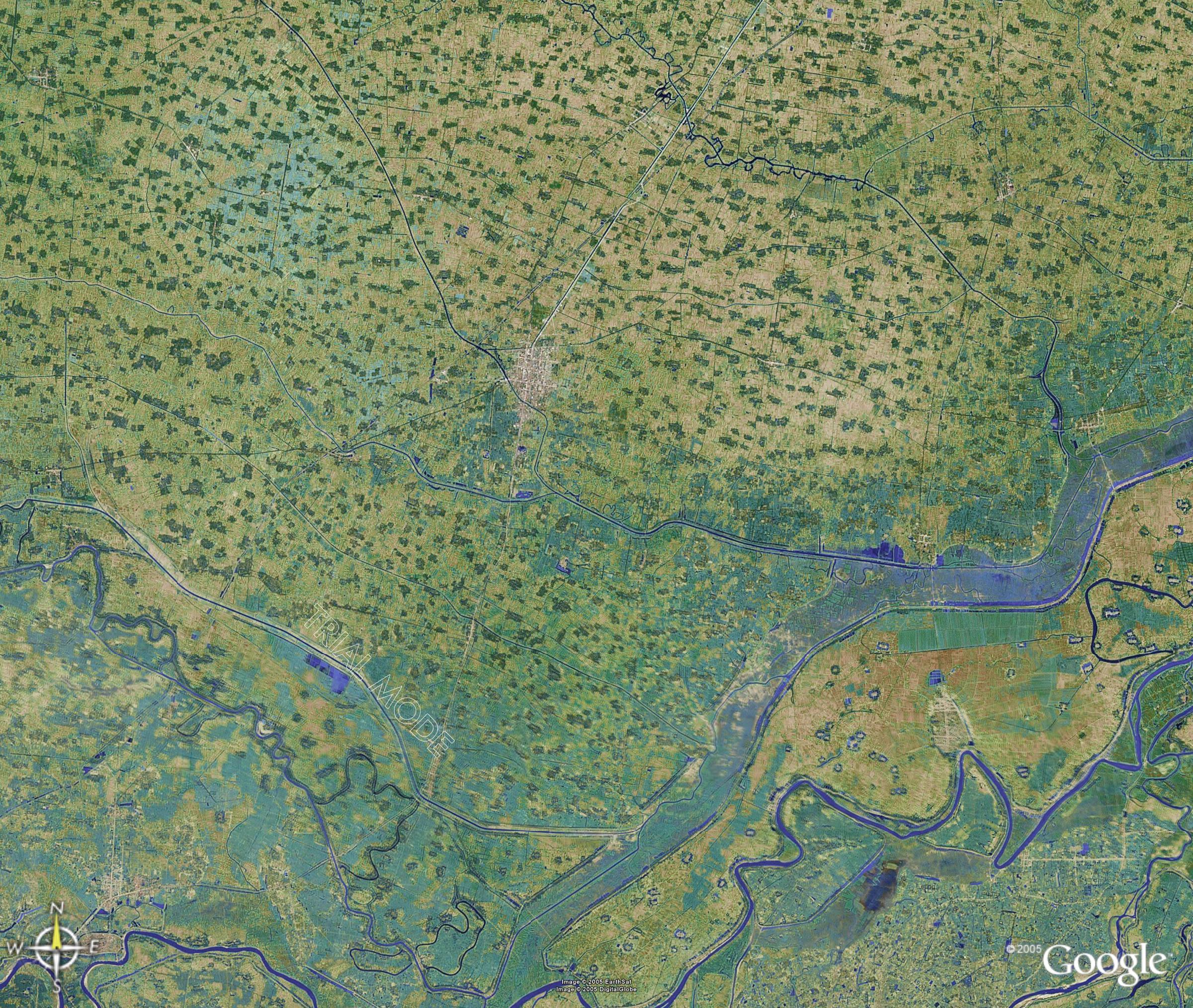 新郑市卫星地图