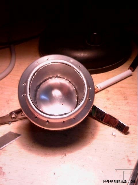焊接的方式进行密封--自制酒精炉密封新方法 - 炉具 - 户外资料网