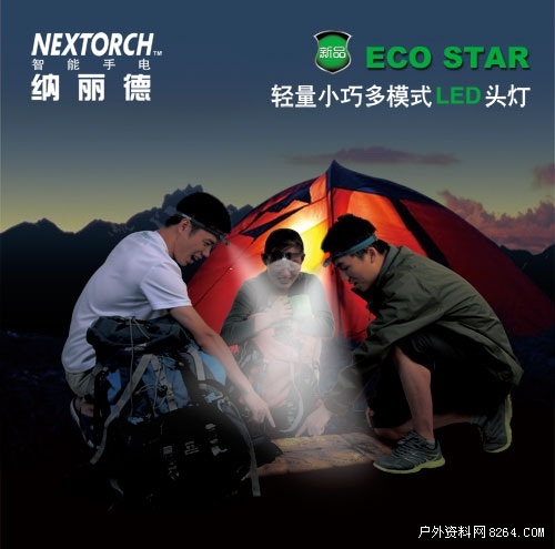 简装出行 乐享生活 纳丽德ECO STAR新款头灯