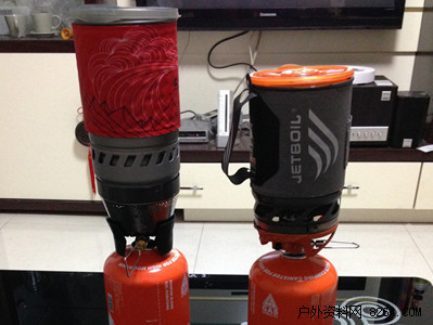 �Ծ���MSR Windboiler vs Jetboil sol