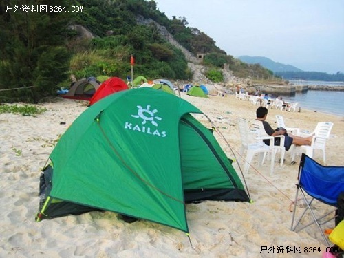 三亚后海角沙滩露营--凯乐石夏夜帐使用体验