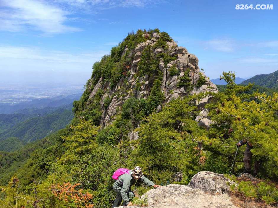 中岩山穿越鸡峰山