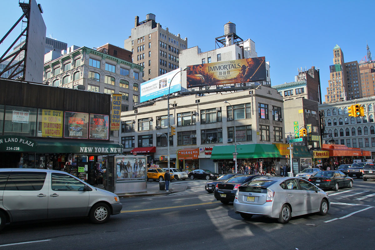 2011年 美国纽约市感恩节街头随意漫步