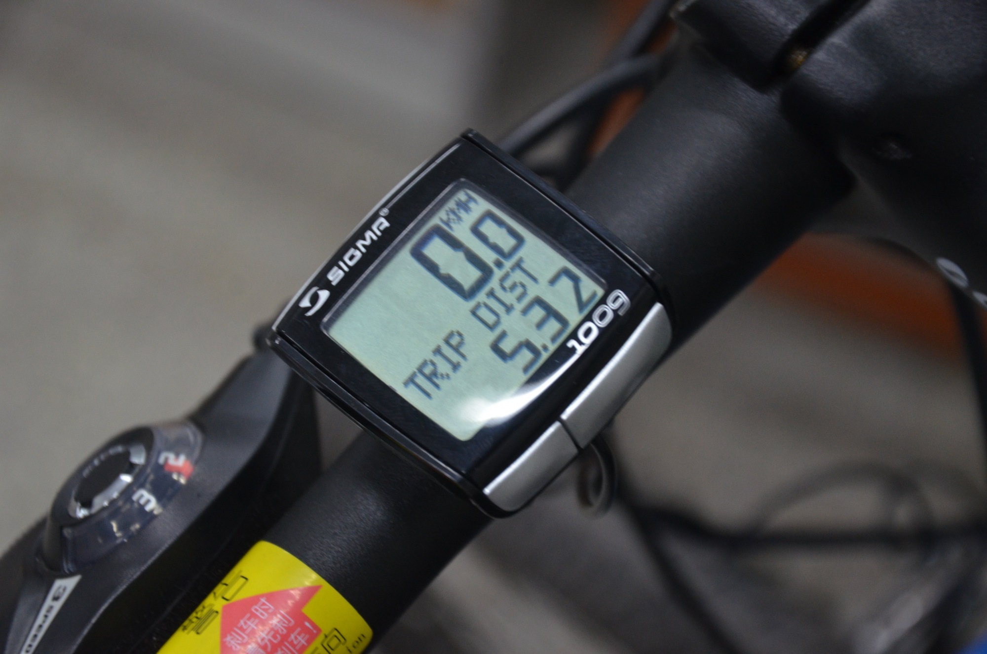 新入手sigma1009码表求鉴定真伪