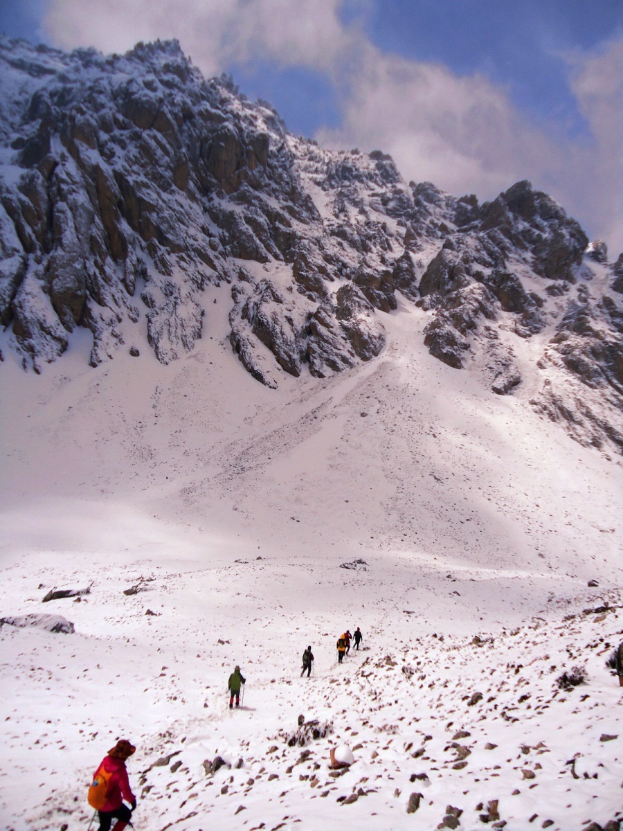 风雪飘摇马牙雪山