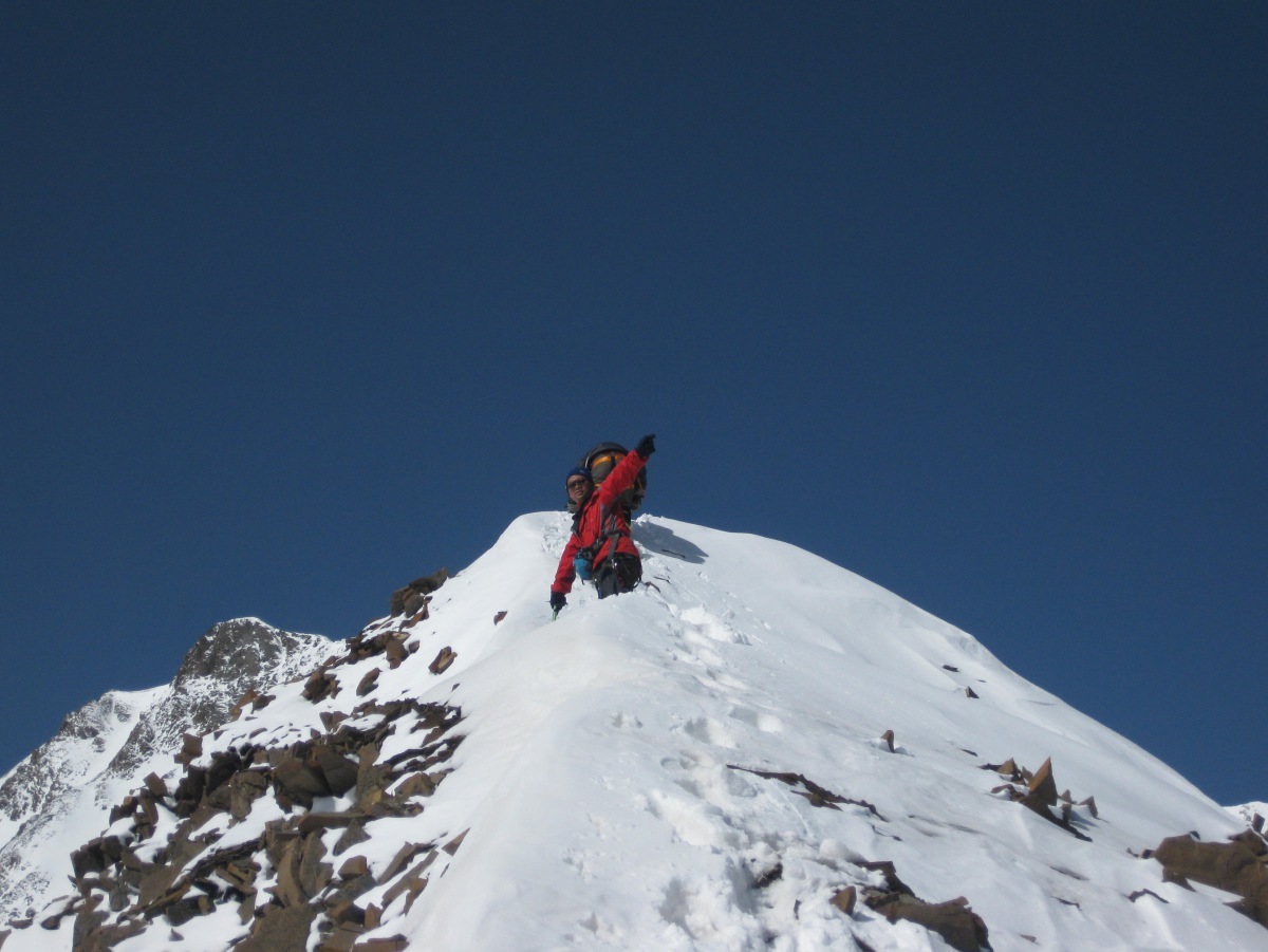 越挫越勇第二次攀登祁连5024峰