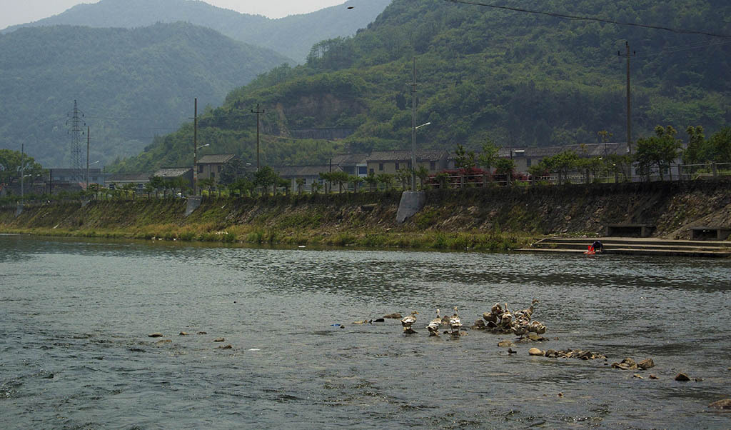五一小长假独骑宁波皎口水库实现儿时梦想