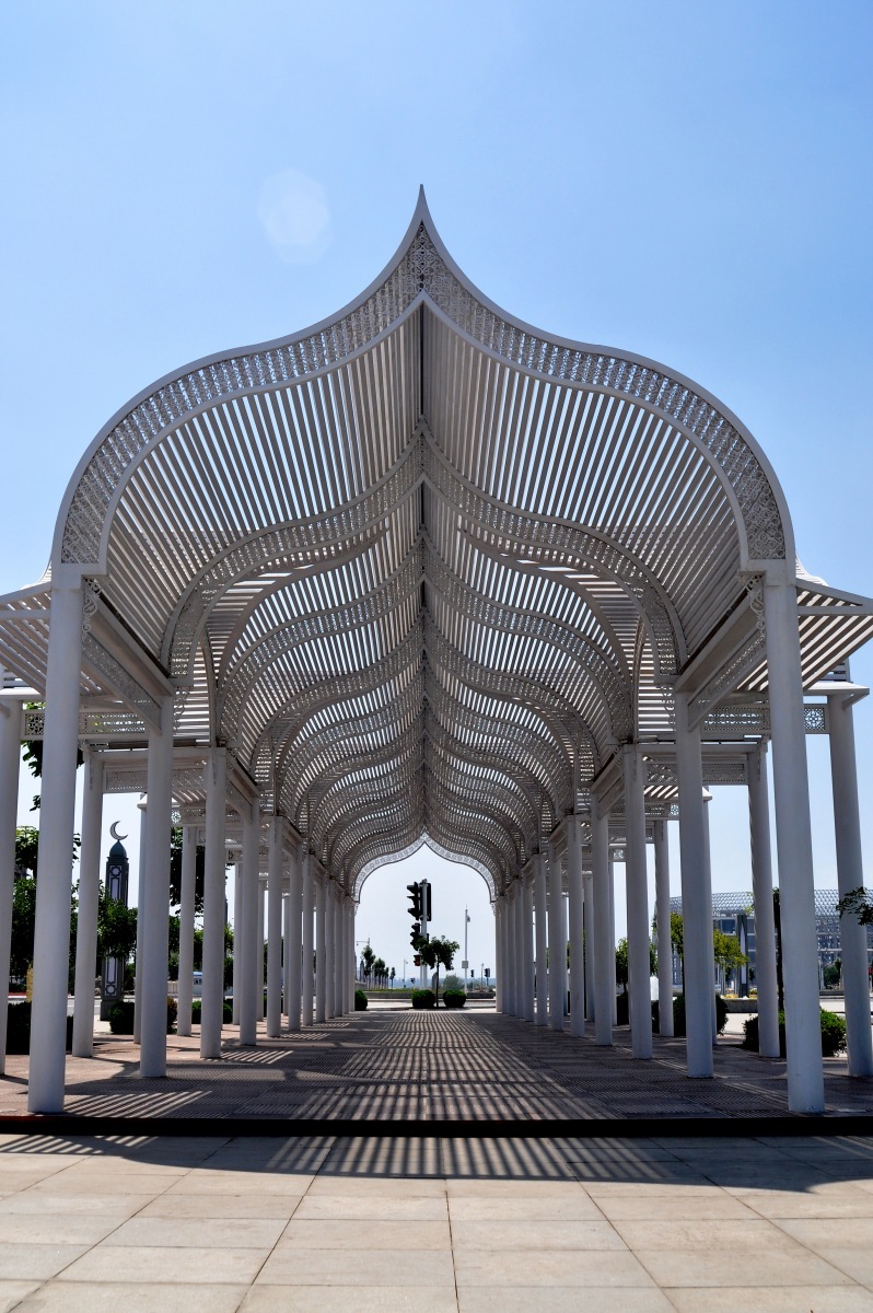 修建中的宁夏银川第一景观工程中阿之轴