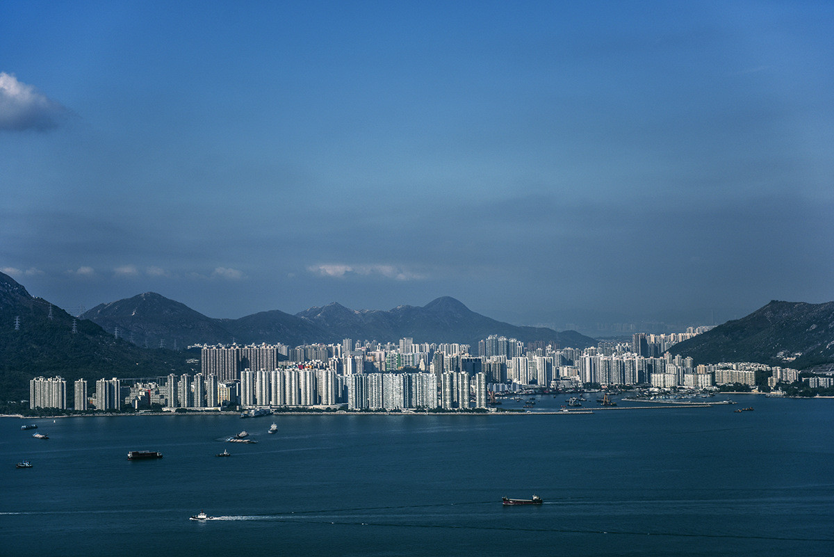 《航拍香港岛》