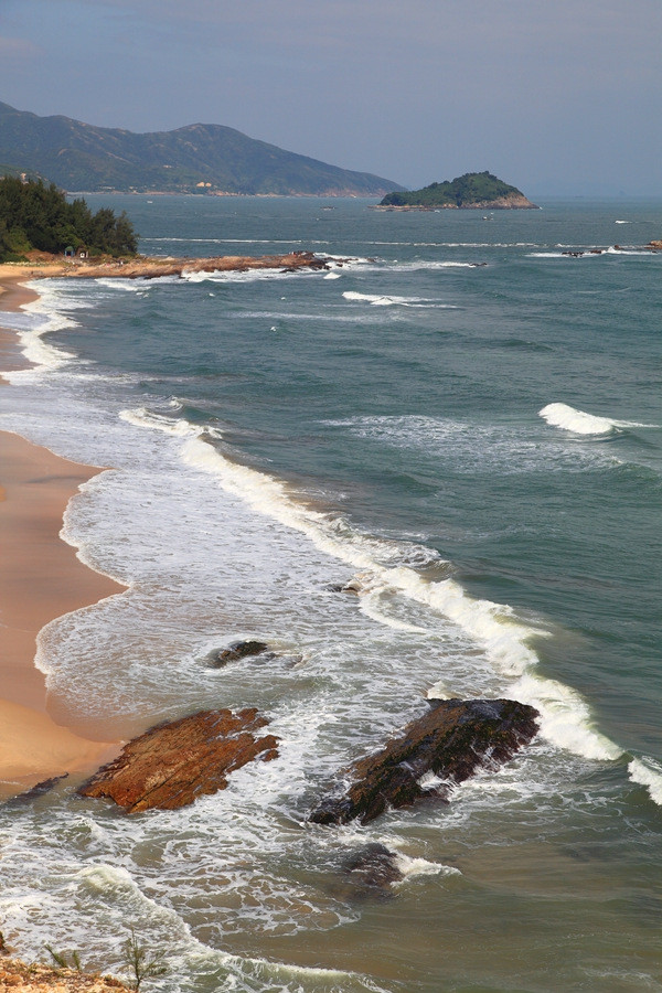 海山一色波澜壮阔columbia趣山旅第2期之惠东黑排角游记及攻略