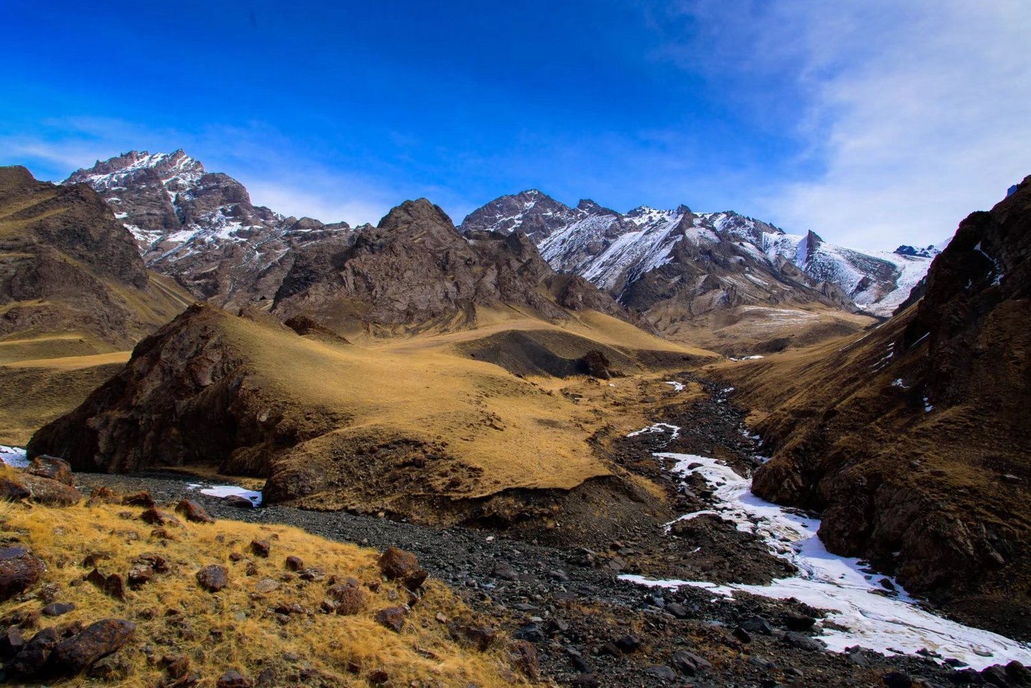 五一风雪车师古道勇敢者的游戏