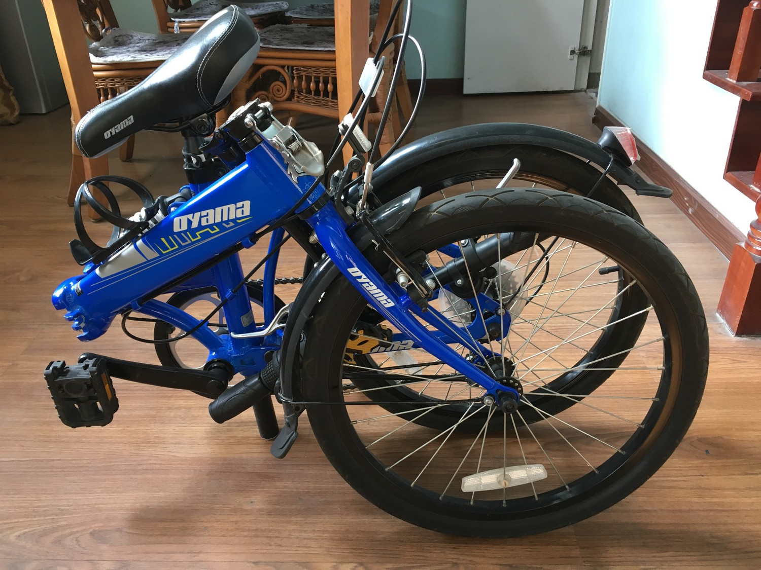 北京自提600出95新20寸6速欧亚马酷炫m300折叠自行车