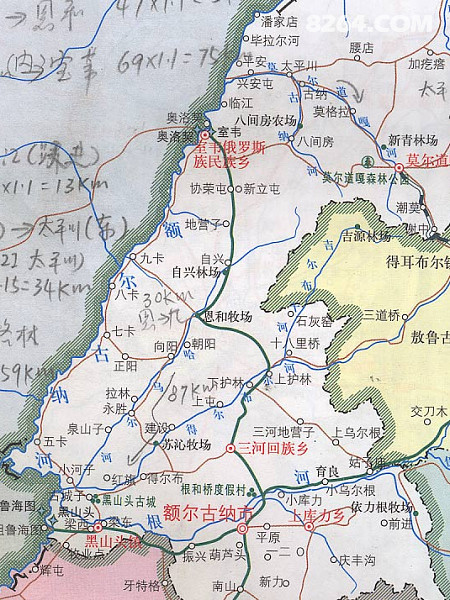 从额尔古纳河右岸到黑龙江南岸秋天真美