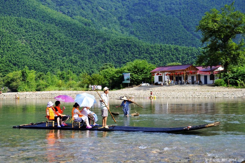泾县月亮湾漂流—烧烤—露营