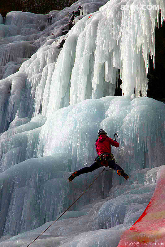 [紫笛依扬] 双桥沟攀冰先锋记