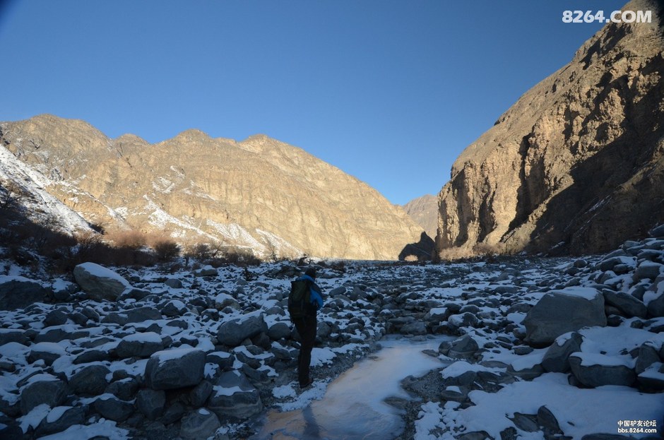 暴雪过后的神秘大峡谷——库尔楚
