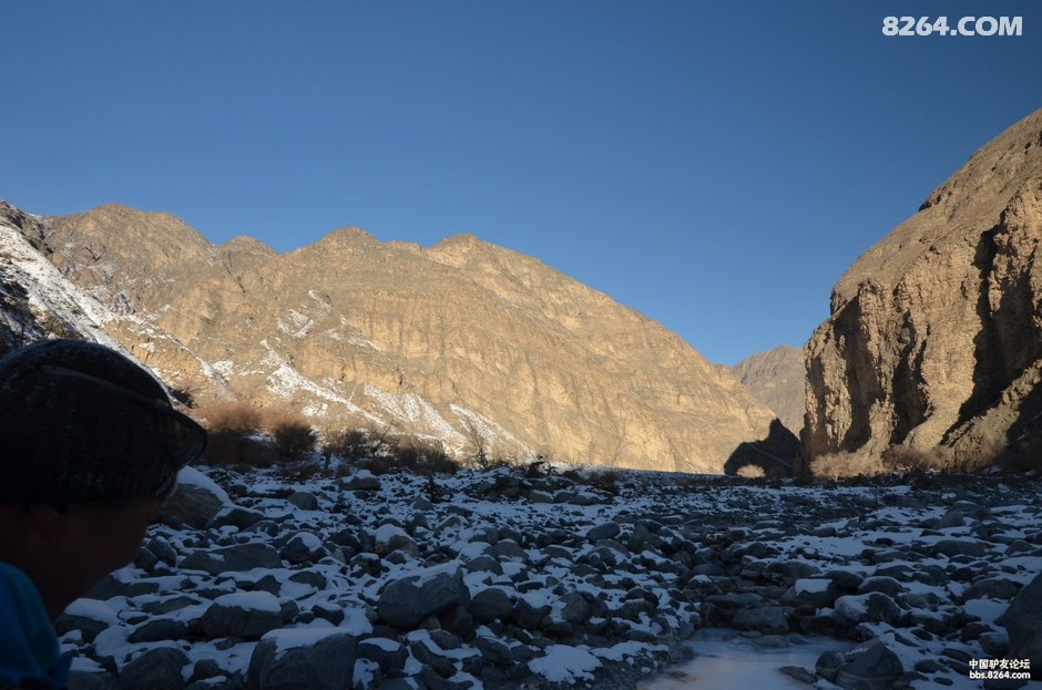 暴雪过后的神秘大峡谷——库尔楚