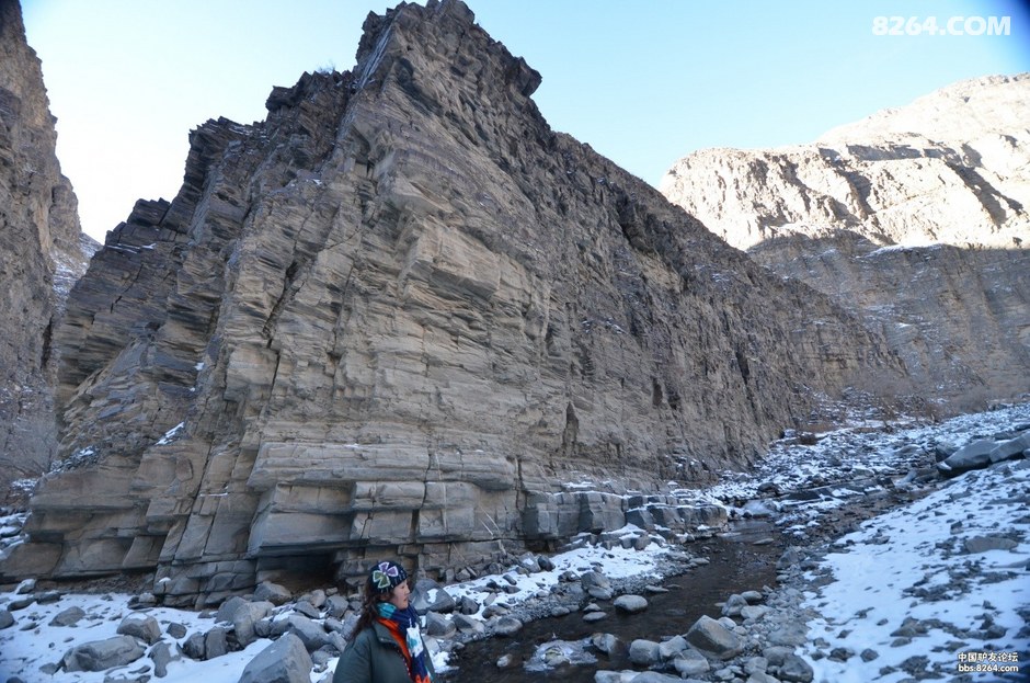 暴雪过后的神秘大峡谷——库尔楚