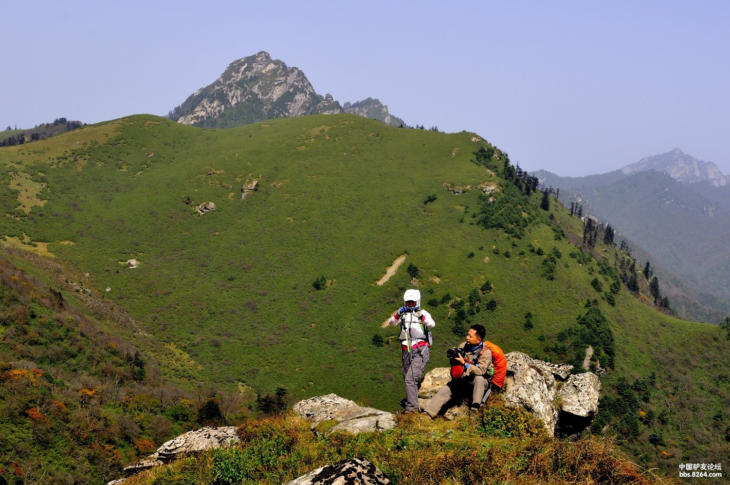 秦岭蒿沟跑马梁