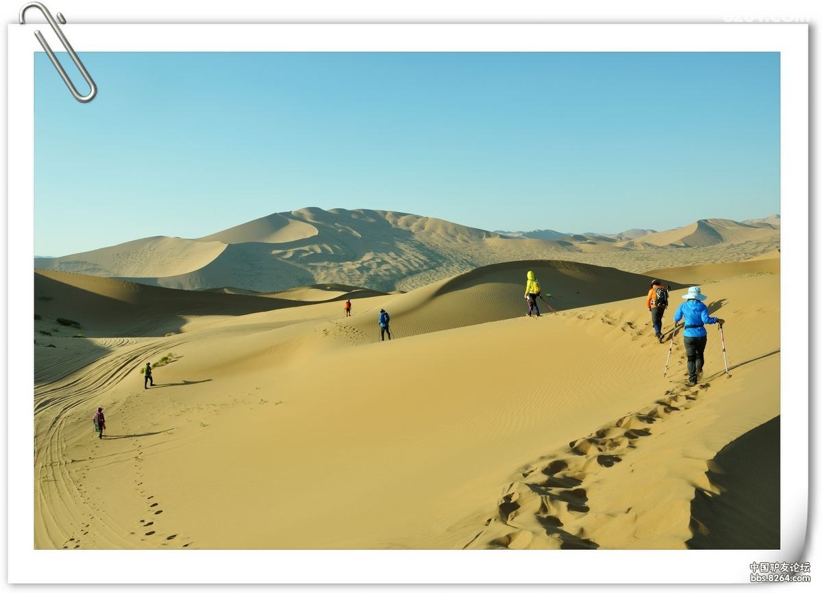 作业贴腐败小分队巴丹吉林沙漠六天徒步自虐之旅更新结束