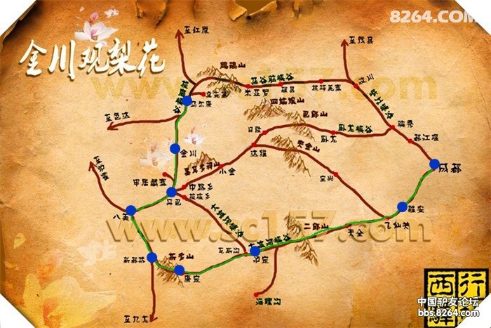 私人定制醉美川西金川梨花郑州