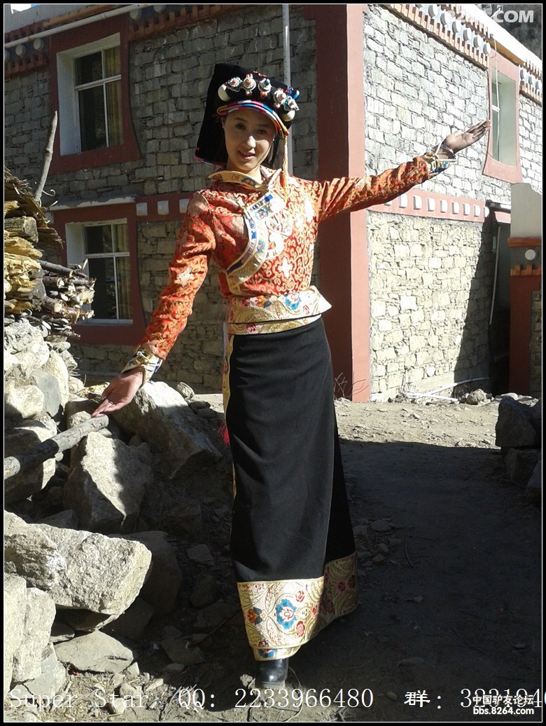 四姑娘山印象民俗雪域高原的精灵精致的藏族服装醉人的嘉绒姑娘