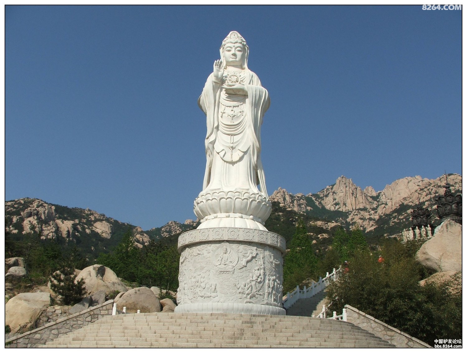 上帝之眼纵横崂山24隐入大山中的古刹华严寺