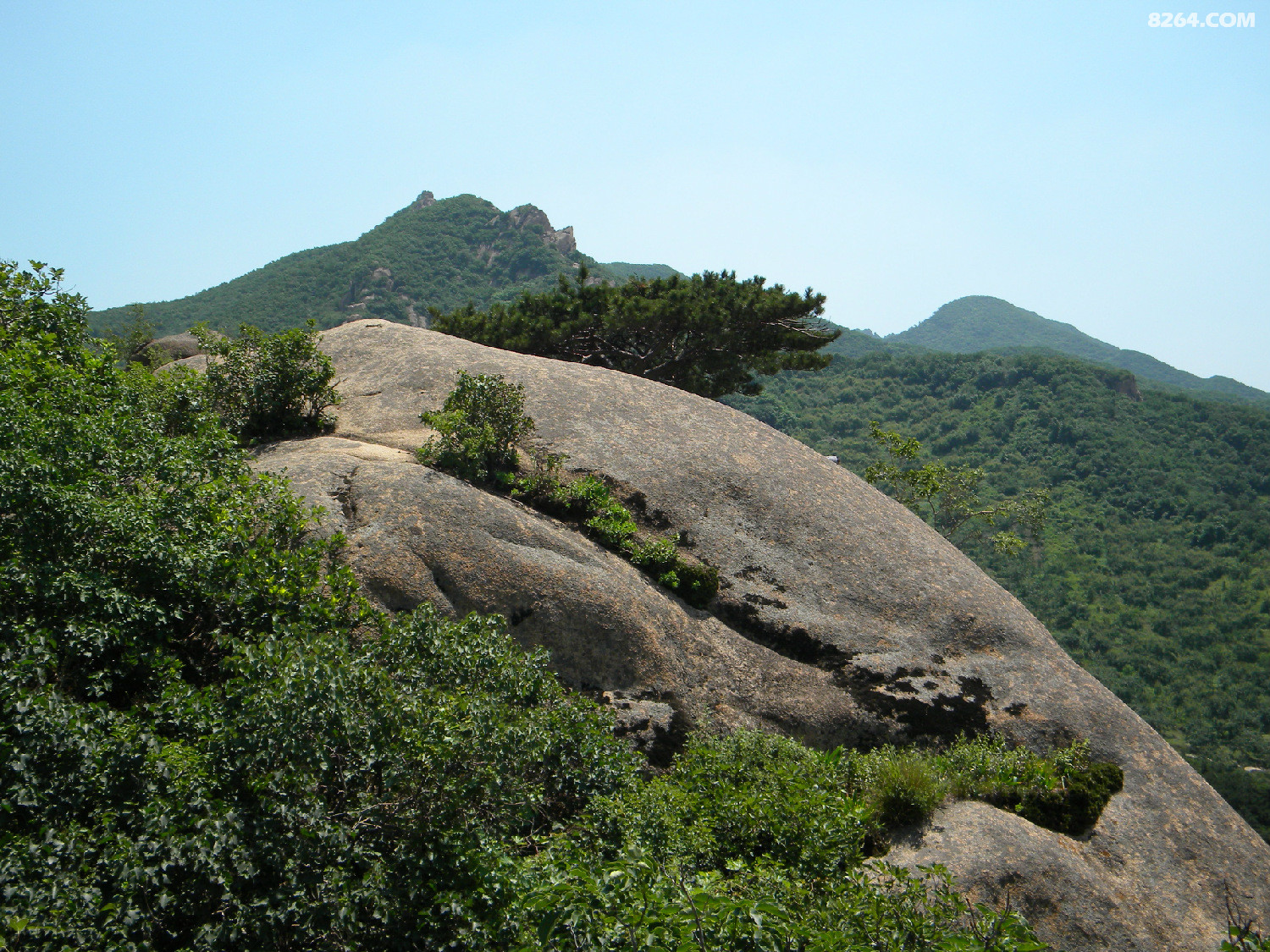 千山自由行之东对桩石至老牛背