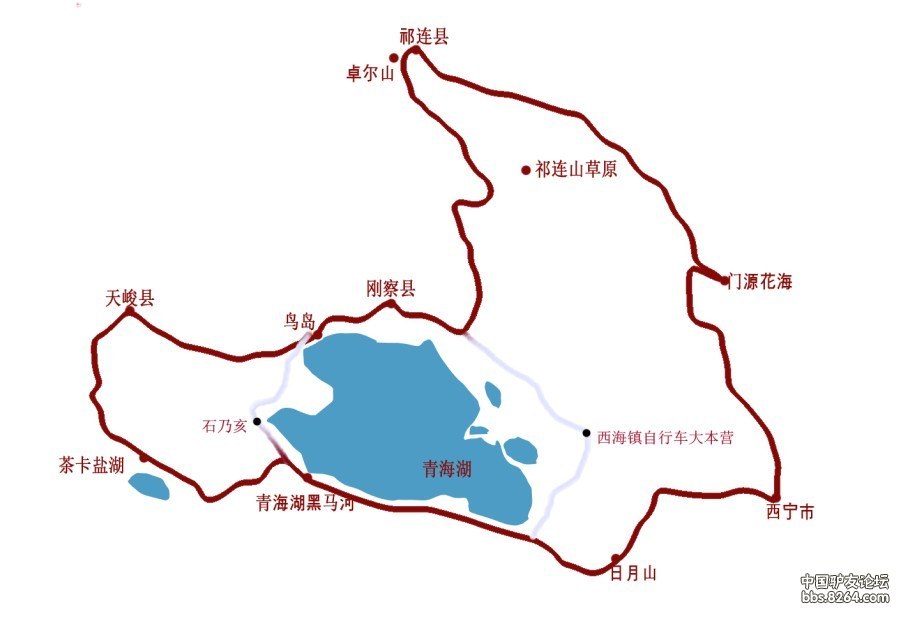 2014环青海湖骑行攻略