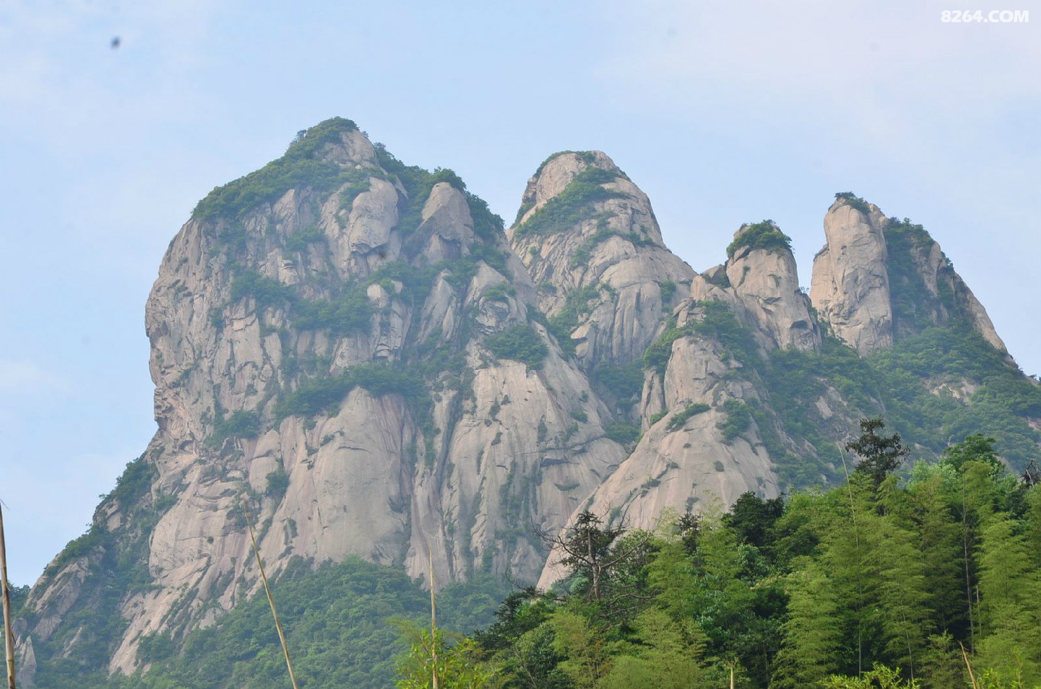 九华山后山3号经典线路天柱峰沙弥峰