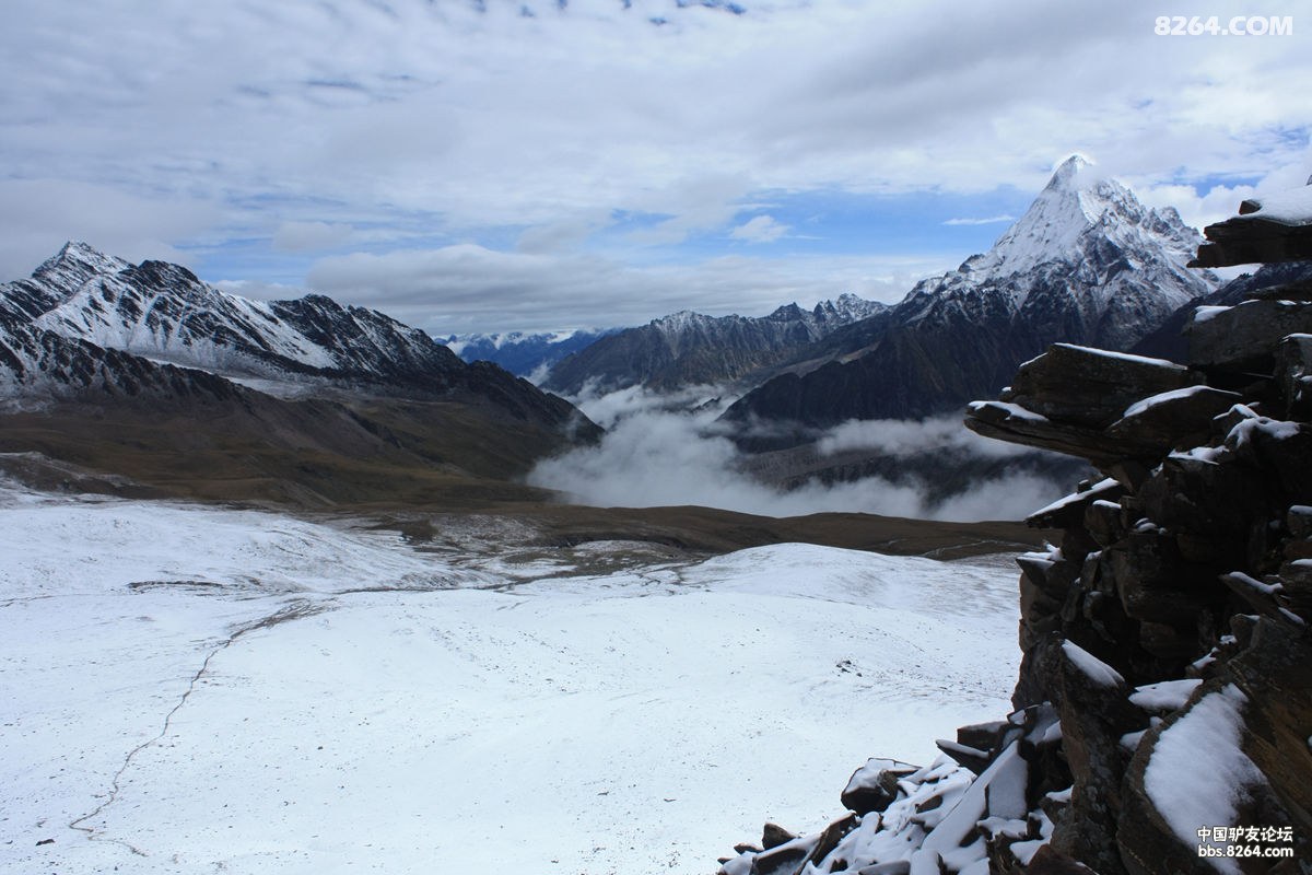 贡嘎西坡重装穿越