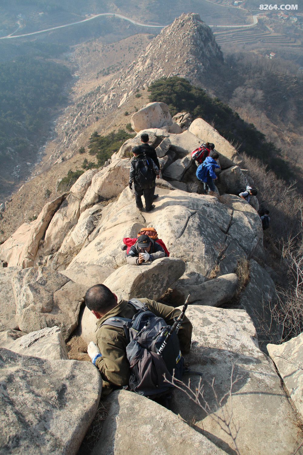 山东临沂蒙山之刀山