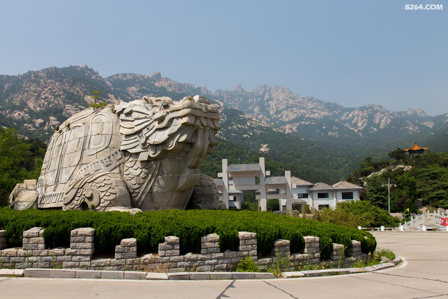 淋漓畅快崂山绿荫穿行大河东蟹子夹自然碑跃龙峰天地淳和随锻炼者户外