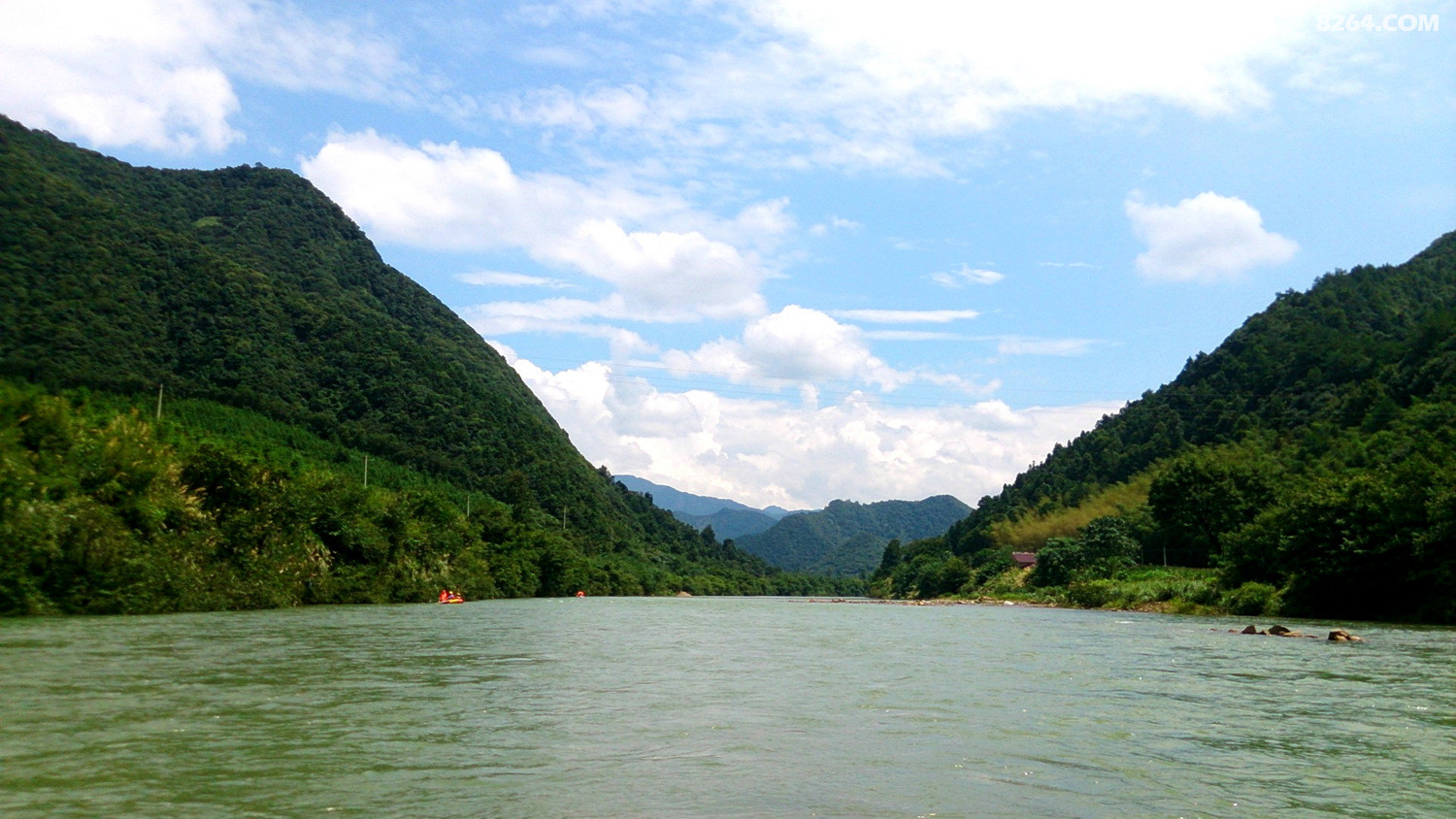 水村山郭,最美龙须河精华漂流启航 - 第1页 - 钓鱼|水上 - 8264户外