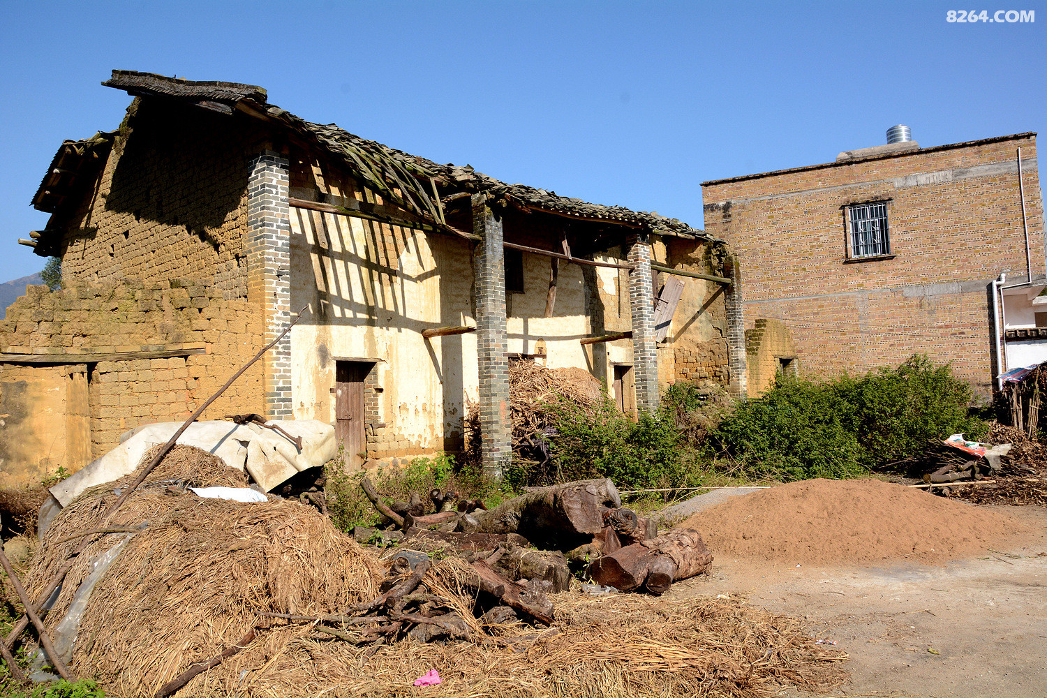 消逝的旧时光桂平市蒙圩镇新德村古城屯半日溜腿