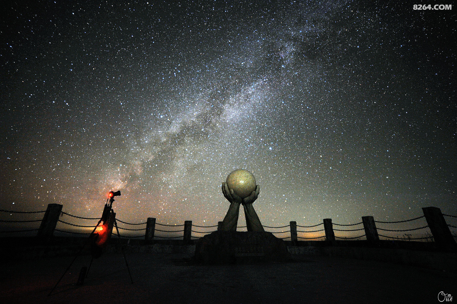 追逐广东最美丽云海星空银河之广东第一峰