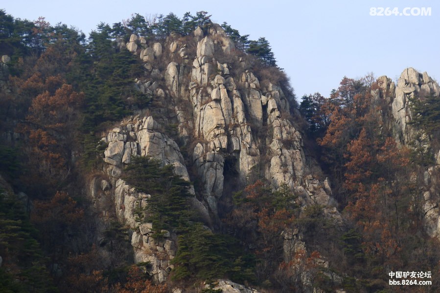 蒙山山脉之南北大梁岭韩庄老虎洞东上北下丛林里的穿越召集帖