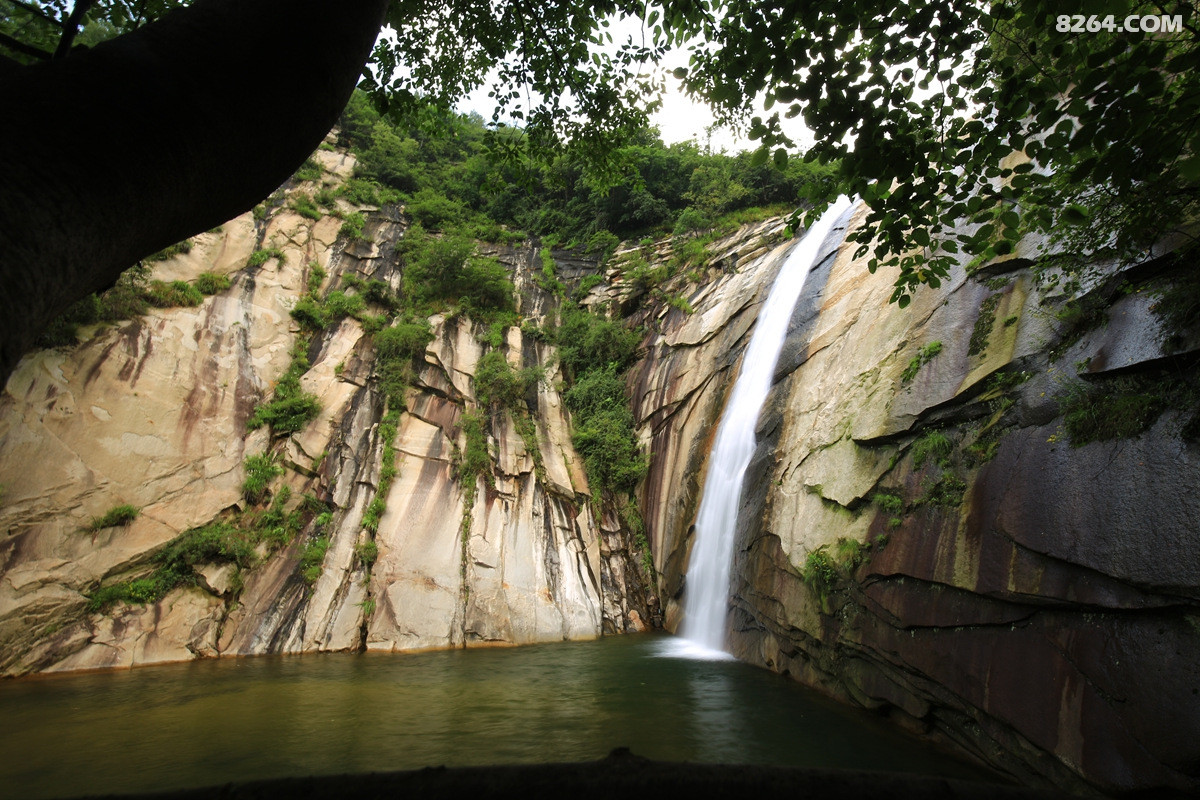 戏水鲁山瀑降珍珠潭2016年8月