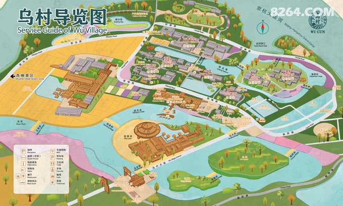 走在乡间的小路上回到乌村外婆家