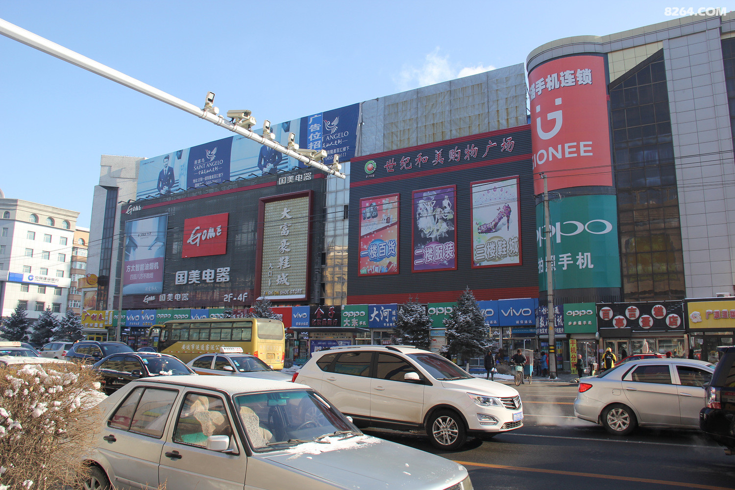 黑龙江安达市城市景观大道牛街