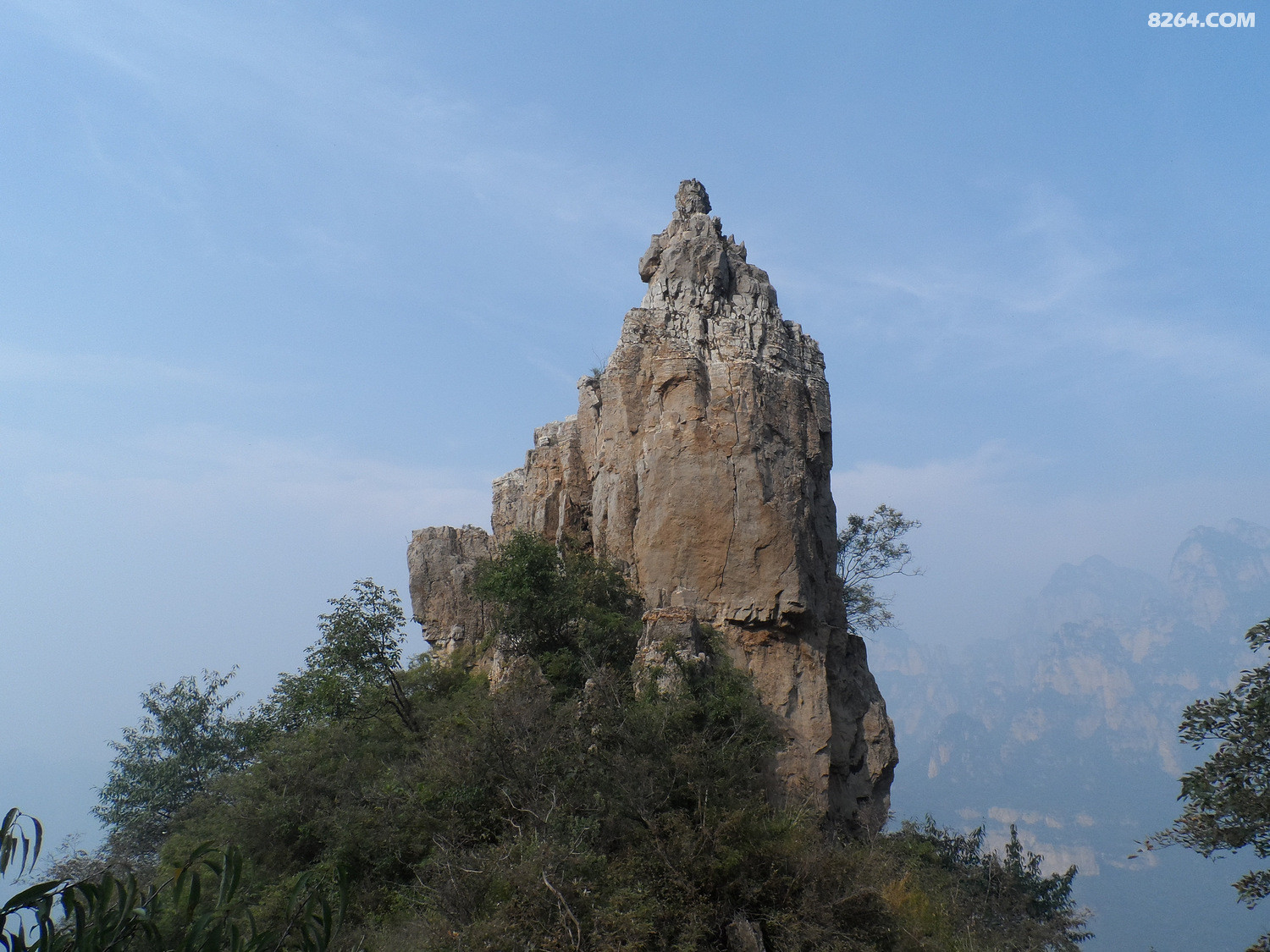 狼牙山五勇跳崖处