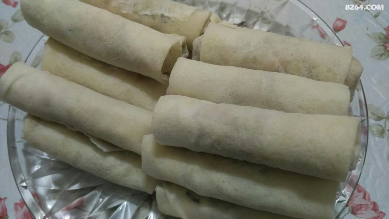 春卷 我们这儿俗称 薄饼