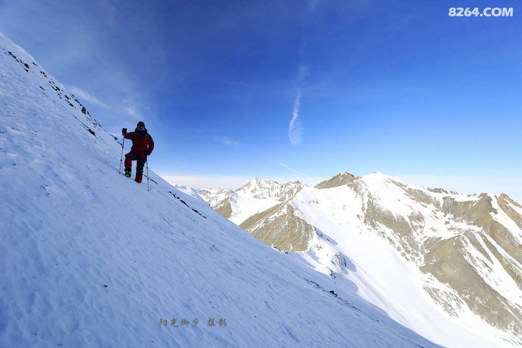 英雄的背影——夹墙山雪山攀登