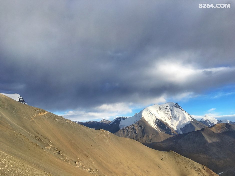 单人冬季solo7206米宁金抗沙峰那一座山