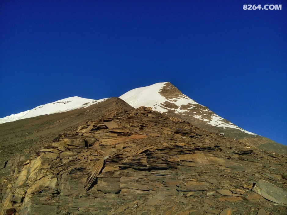 单人冬季solo7206米宁金抗沙峰那一座山