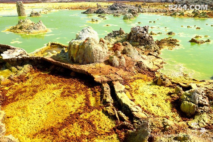 埃塞俄比亚地球上叹为观止的硫磺泉奇观