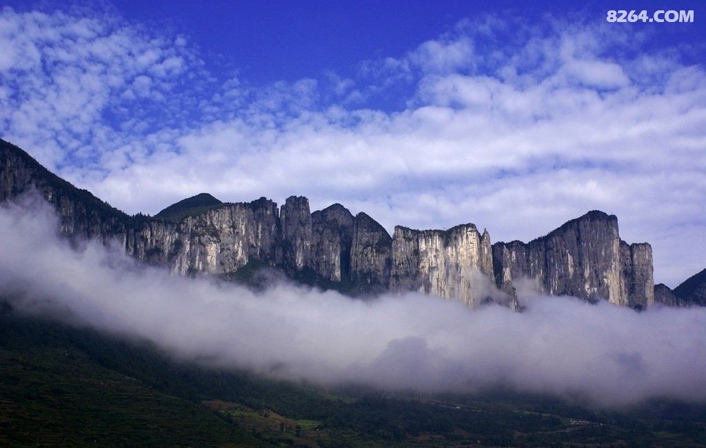 端午大美恩施清江古河床恩施大峡谷鹿院坪徒步