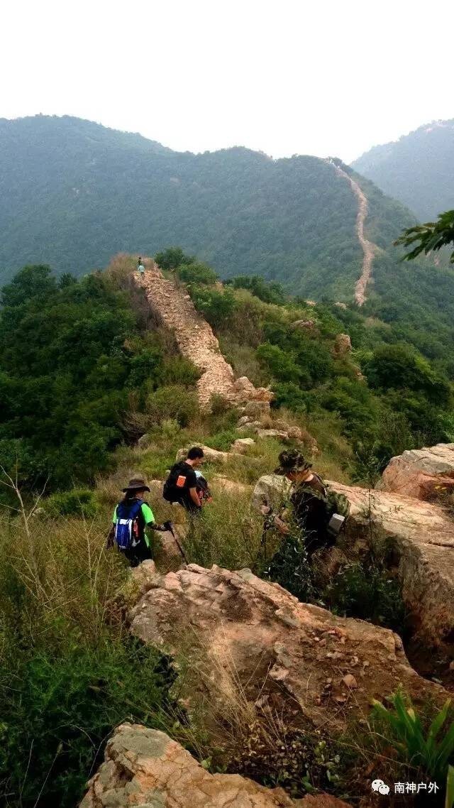 南神户外6月10日中国登山协会领队培训线路之九山顶环穿