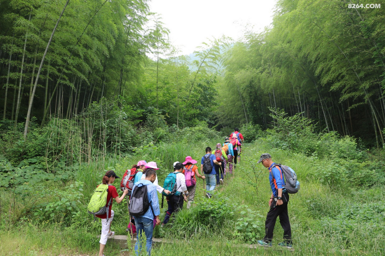 正反穿越溧阳松岭古道